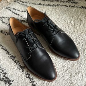 Madewell The Frances Oxford - NEW - Black